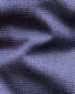 Eton Signature Twill Textured Diagonal Effect Overhemd Donker Blauw