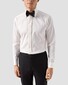 Eton Signature Twill Tuxedo Shirt French Cuffs Hidden Button Placket Off White