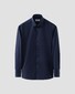 Eton Signature Twill Uni Cutaway Overhemd Navy