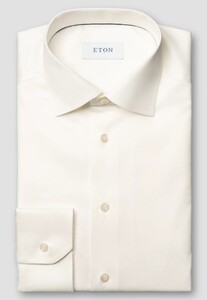 Eton Signature Twill Uni Cutaway Shirt Off White