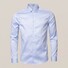 Eton Signature Twill Uni Subtle Floral Contrast Detail Shirt Light Blue