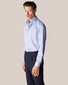 Eton Signature Twill Wide Spread Uni Overhemd Licht Blauw