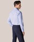 Eton Signature Twill Wide Spread Uni Overhemd Licht Blauw