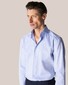 Eton Signature Twill Wide Spread Uni Shirt Light Blue