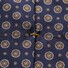 Eton Silk Circle Detail Tie Navy