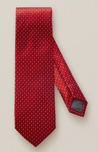 Eton Silk Fine Fantasy Pattern Tie Red