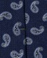 Eton Silk Paisley Pattern Das Navy