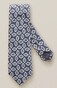 Eton Silk Wool Blend Fantasy Pattern Tie Blue