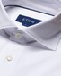 Eton Single Jersey Knit Extra Long Staple Two-Ply Cotton Shirt White