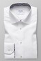 Eton Sleeve 7 Contrast Poplin Shirt White