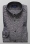 Eton Slim Cotton & Hemp Overhemd Antraciet Melange