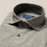 Eton Slim Cotton Silk Overhemd Donker Groen Melange