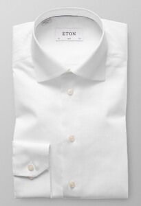 Eton Slim Cutaway Signature Twill Shirt White
