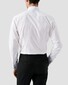 Eton Slim Evening Piqué French Cuffs Extra Long Staple Cotton Shirt White