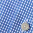 Eton Slim Fit Mini Check Cutaway Shirt Deep Blue Melange