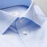 Eton Slim Fit Textured Twill Overhemd Licht Blauw Melange