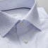 Eton Slim Micro Floral Shirt Pastel Blue