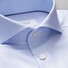 Eton Slim Plain Poplin Overhemd Licht Blauw