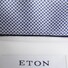 Eton Slim Poplin Uni Micro Contrast Shirt White