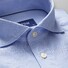 Eton Slim Royal Oxford Extreme Cutaway Shirt Deep Blue Melange