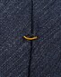 Eton Smart Casual Silk Linen Blend Faux-Uni Irregular Texture Tie Navy