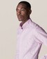 Eton Soft Royal Oxford Uni Shirt Pink