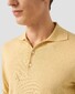 Eton Soft Touch Natural Stretch Fine Knit Cotton Cashmere Trui Geel