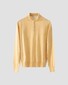 Eton Soft Touch Natural Stretch Fine Knit Cotton Cashmere Trui Geel