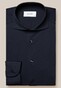 Eton Soft Uni Four-Way Stretch Overhemd Navy