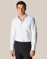 Eton Soft Uni Four-Way Stretch Overhemd Wit