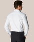 Eton Soft Uni Four-Way Stretch Overhemd Wit