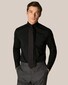 Eton Soft Uni Four-Way Stretch Shirt Black
