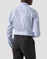 Eton Solid Luxury Signature Twill Extra Long Sleeve Overhemd Licht Blauw