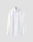 Eton Solid Luxury Signature Twill Extra Long Sleeve Overhemd Wit