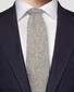 Eton Solid Woven Soft Cashmere Tie Light Grey