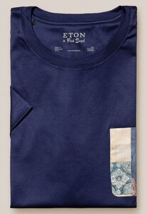 Eton Special Edition Filo di Scozia T-Shirt Navy