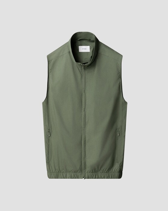 Eton Sporty Look Smooth Feel Wind Vest Body-Warmer Groen
