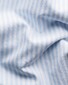 Eton Striped Button Down Soft Royal Oxford Overhemd Licht Blauw