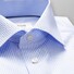 Eton Striped Contemporary Shirt Light Blue