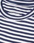 Eton Striped Filo di Scozia T-Shirt Navy