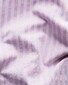 Eton Striped Fine Piqué Contrast Buttons Overhemd Roze