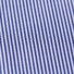 Eton Striped French Cuff Shirt Navy