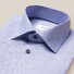 Eton Striped Poplin Shirt Blue