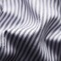 Eton Striped Signature Twill Shirt Dark Navy