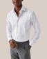 Eton Striped Signature Twill Subtle Texture Shirt White