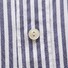 Eton Striped Slim Oxford Shirt Navy