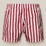 Eton Striped Swim Shorts Red