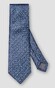 Eton Subtle Abstract Woven Flower Pattern Tie Blue