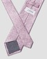 Eton Subtle Abstract Woven Flower Pattern Tie Pink