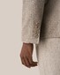 Eton Subtle Check Heavy Flanel Wool Cashmere Overshirt Bruin